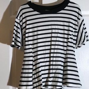 Urban Outfitters striped fashion Tee